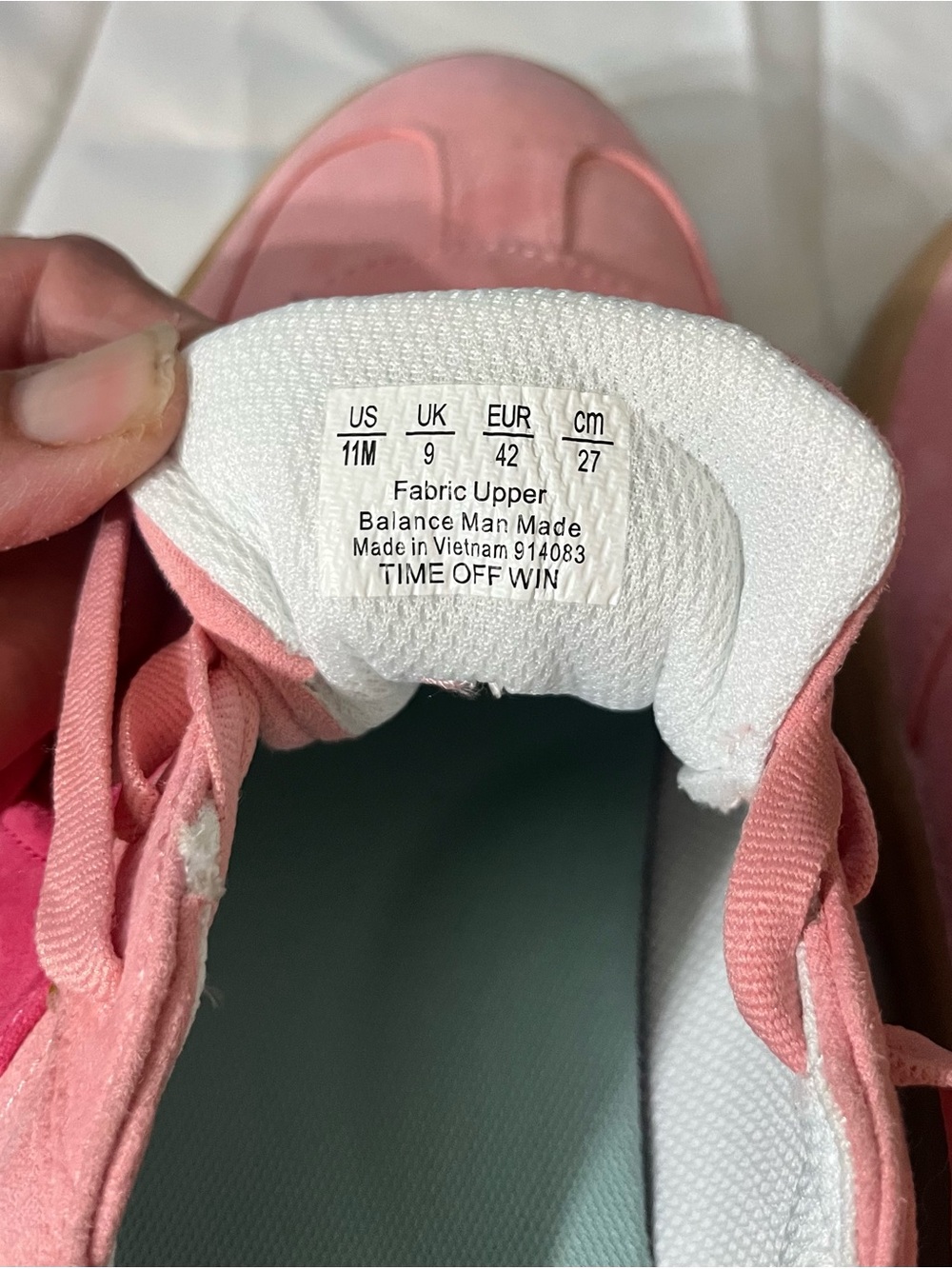 Dr. Scholl's Pink Suede  Women’s time off Platform Sneakers with Hot Pink Accent - Picture 9 of 9